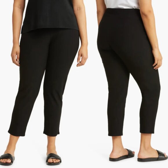 NWT New $168 Eileen Fisher High Waist Slim Ankle Pants Size 2X - Picture 1 of 8
